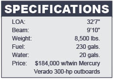 Intrepid 327 Open specifications