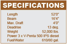 Ovation 52 specifications