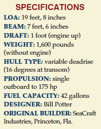 Seacraft 20 Specifications