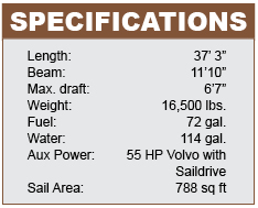 Hallberg-Rassy 372 specifications