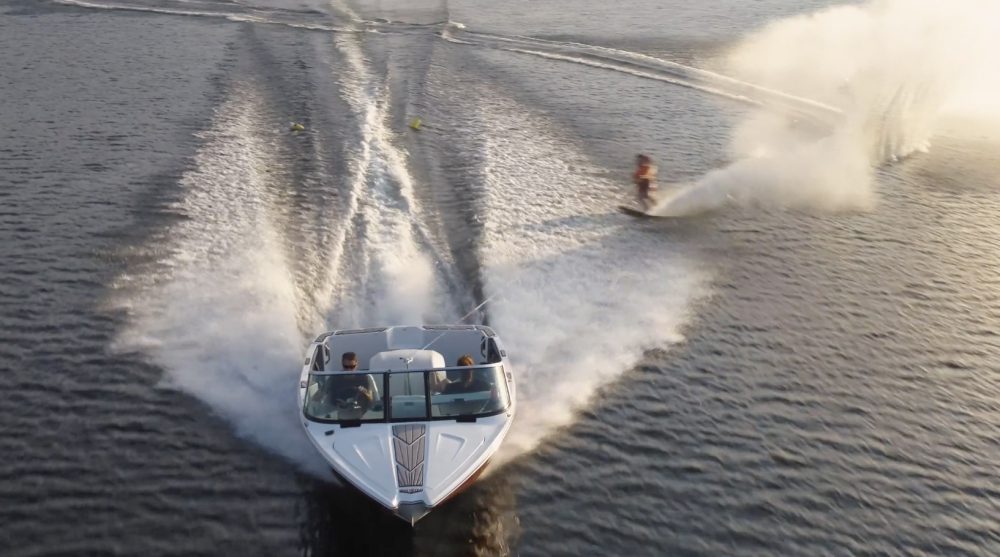 If you are going to be dragging a water skier behind your boat, what kind of speed should you go?