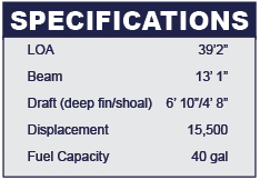 Catalina 385 specifications