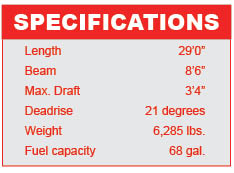 Cruisers Sport Series 298 specifications