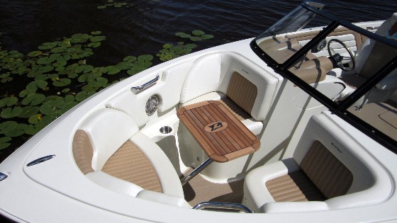 bow of the Larson all american