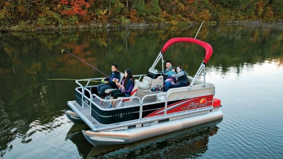 Sun Tracker Bass Buggy 16: A Pontoon Boat for Under $10,000? Yes! - boats .com