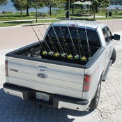 teak isle truck rod holder