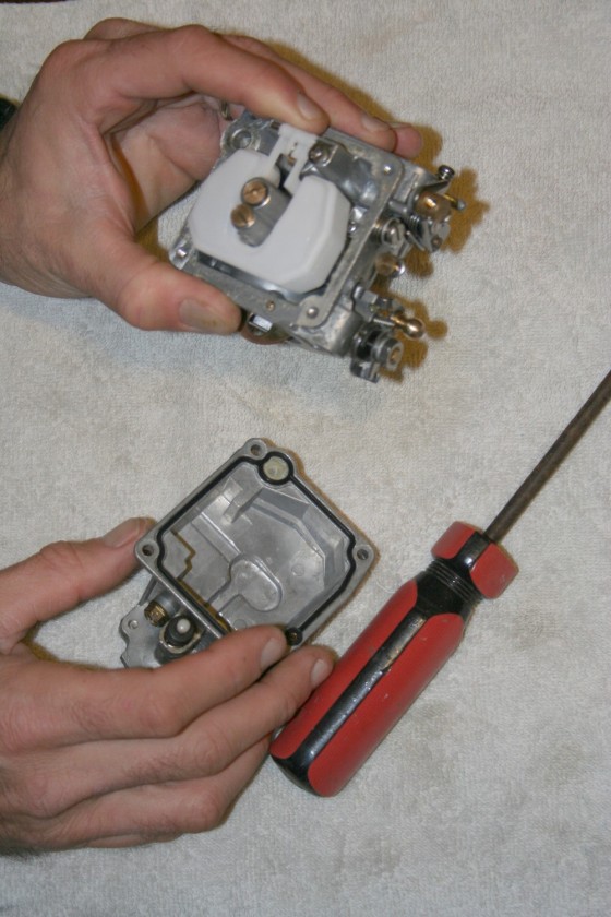 rebuild carburetor