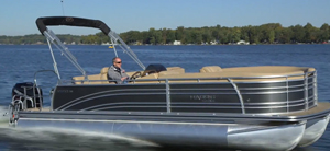 2014 Harris FloteBote Solstice 240: Video Boat Review