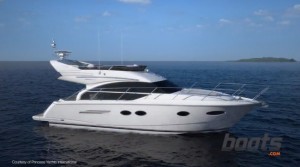 Princess 43 powerboat