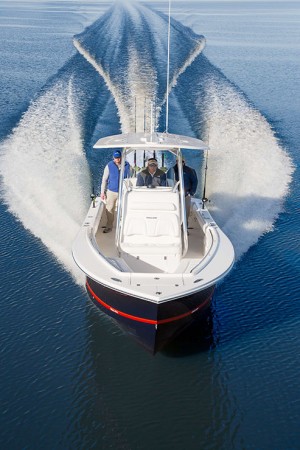 A running picture of the Regulator 23.