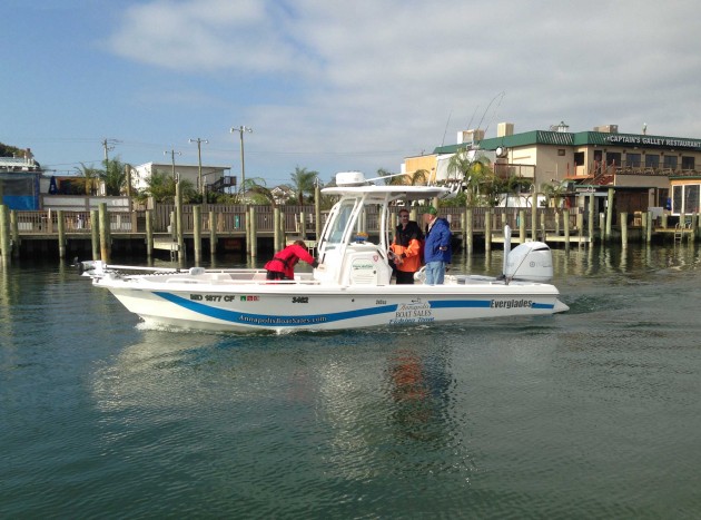 A photo of the Everglades 243cc.