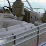Bennington 2575 first look video pontoon boat tritoon