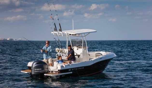 The Striper 200 CC's DNA is rich with fishing features often found only in larger boats. 
