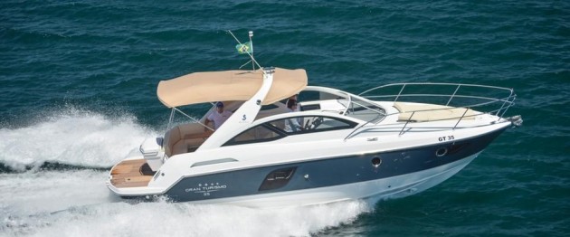 Lay the hammer down and the Gran Turismo 35 can accelerate past 40 mph. 