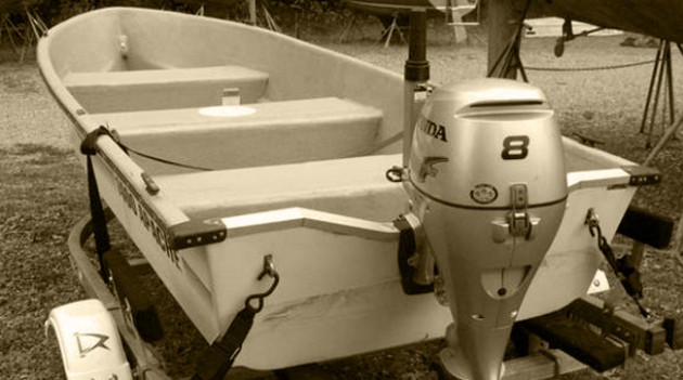 small crabbing skiff ready for upgrades