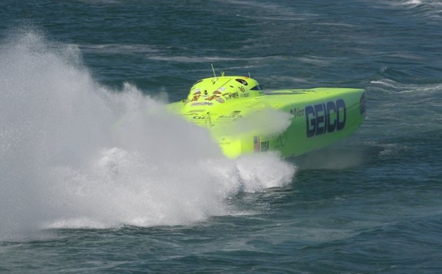 Finishing all three races was the winning ticket—and the key to back-to-back world titles—for the Miss GEICO team.