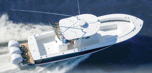 If fishing boats were Jedi Knights, the Regulator 34 would be Yoda.