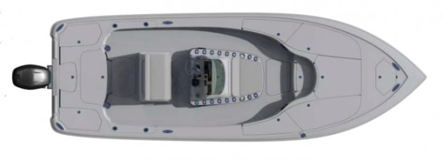 The Seabee 270Z has acres of casting decks that cleverly conceal tons of stowage. Photo courtesy of SeaVee