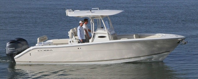 A picture of a Cobia 277 CC.