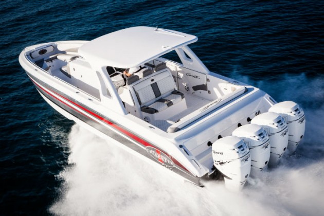 Released at the 2015 Miami International Boat Show, the 41’ GTR luxury performance center-console is already in demand.
