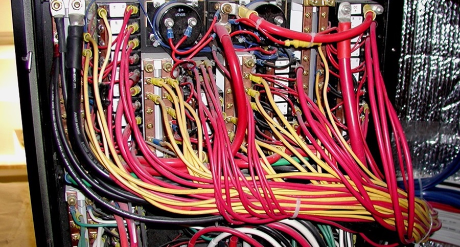The back of a wiring panel can look pretty daunting, but remember, you're only troubleshooting one circuit at a time.