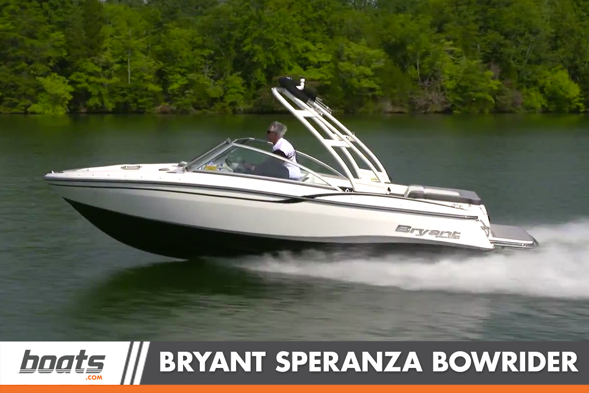 Bryant Speranza bowrider video boat review