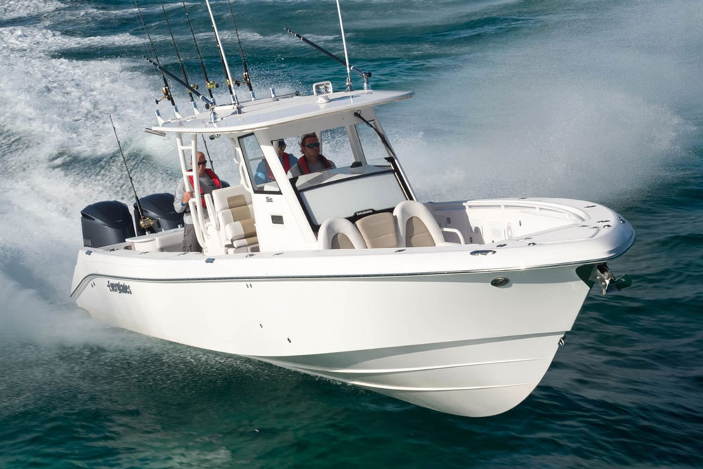 Center Console Fishing Pontoon Boats at Madeline Cary blog