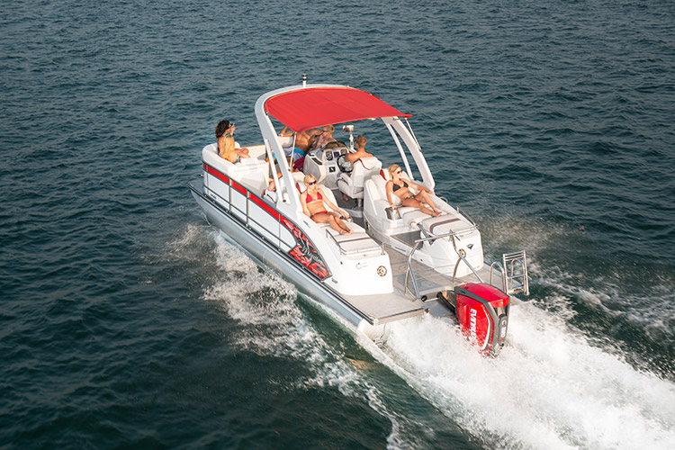 Pontoon Boats with Twin Engines