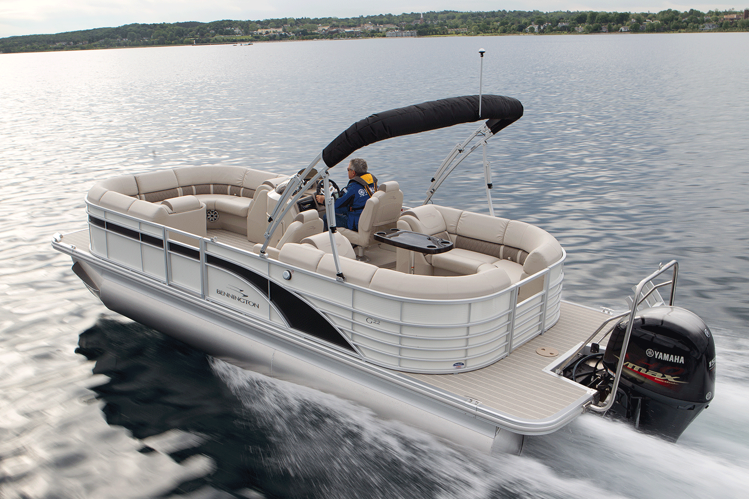 Pontoon Boats with Twin Engines