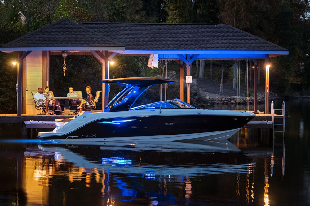 Aspirational? There’s no doubt that the Sea Ray 280 SLX is a model many boaters will dream about owning.