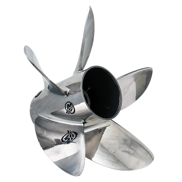 Mercury Racing’s MAX5 propellers are designed specifically for the company’s Verado 400R outboard engine and are available in half-inch pitch increments.