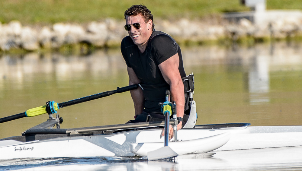 Blake Haxton will represent the U.S. in the Paralympics at Rio in Single Sculls/Arms and Shoulders.