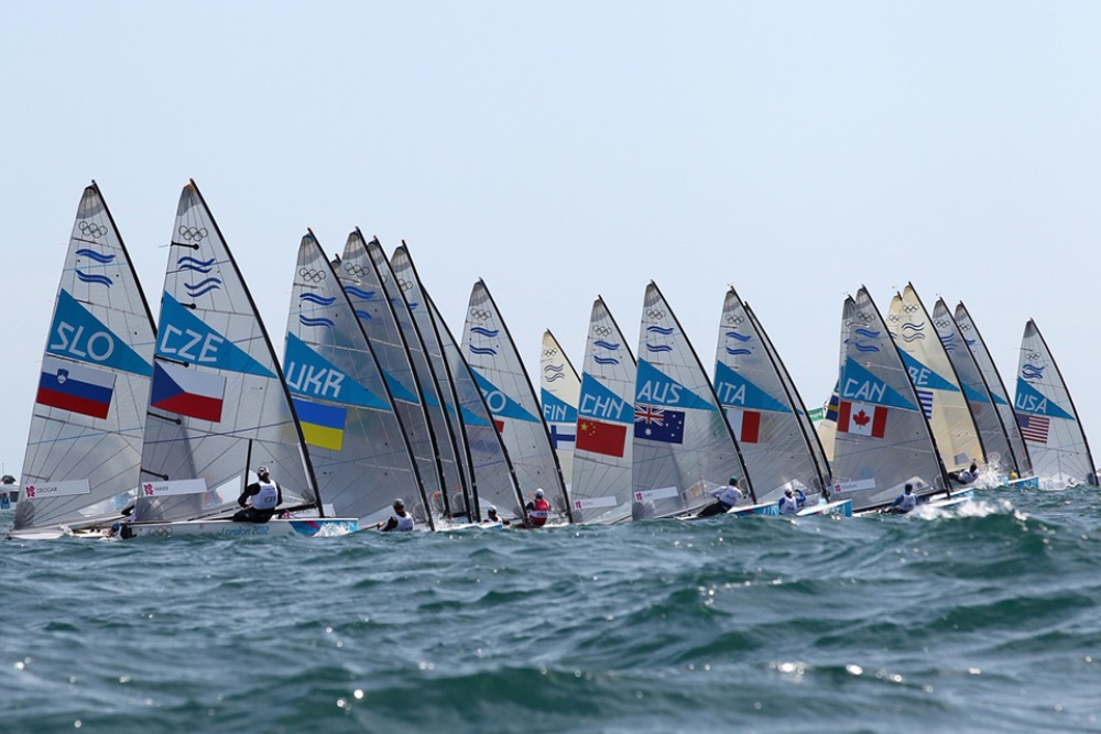 olympic sailboat race commentary