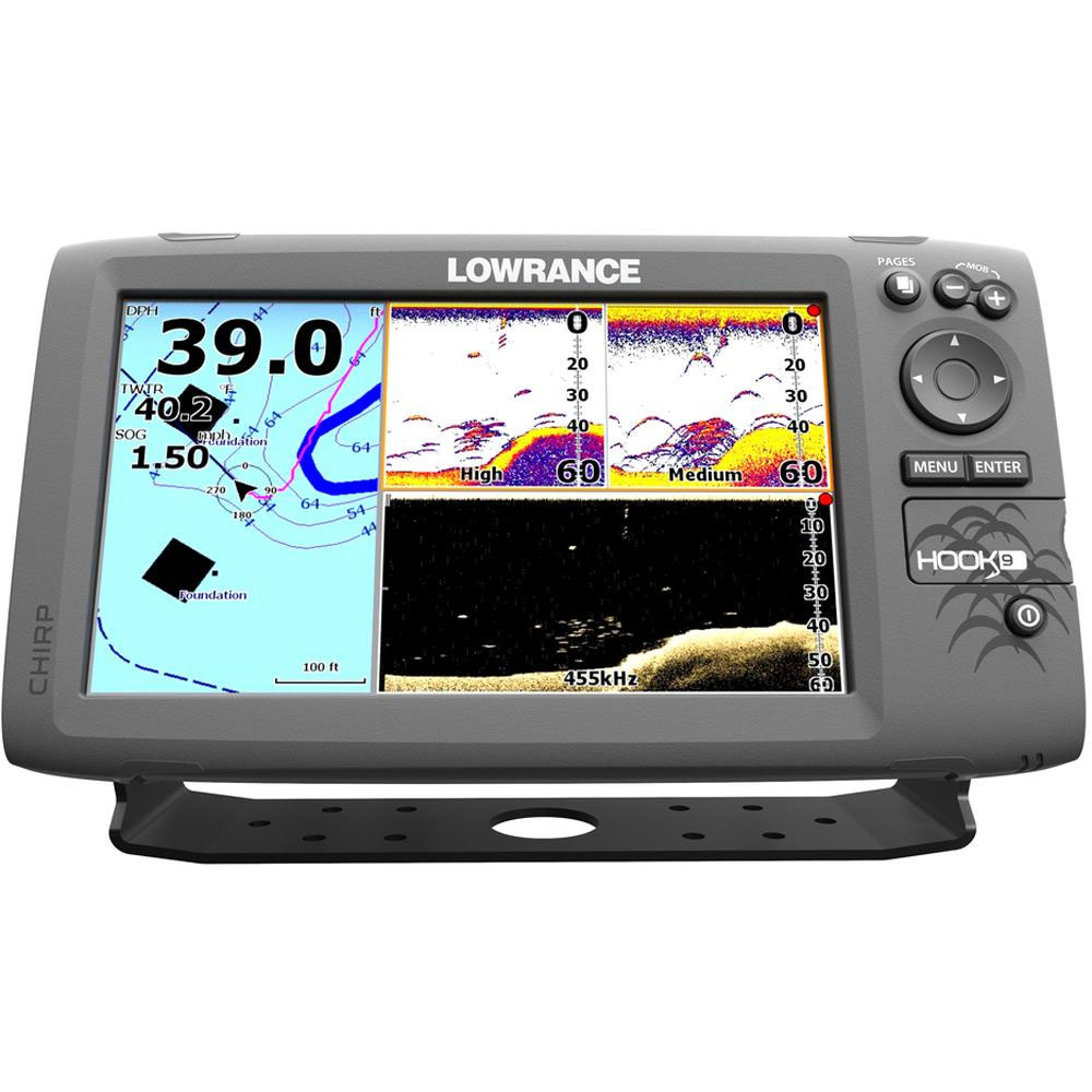 Make the fisherman in your family smile, with new electronics like the Lowrance Hook-9.
