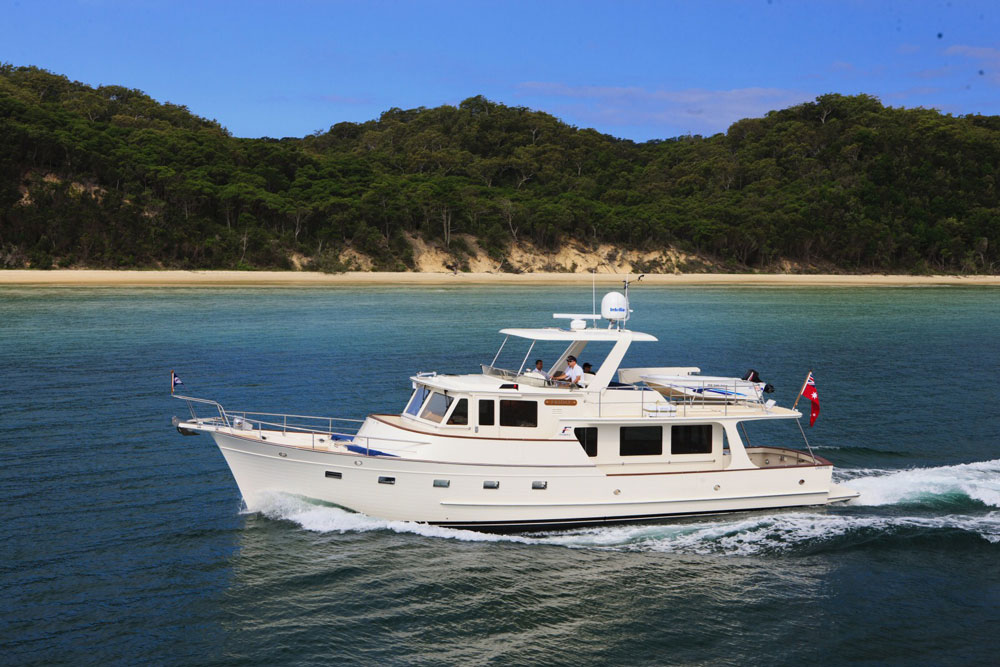 The Fleming 55 is a delicious blend of luxury, performance, seaworthiness, and style.