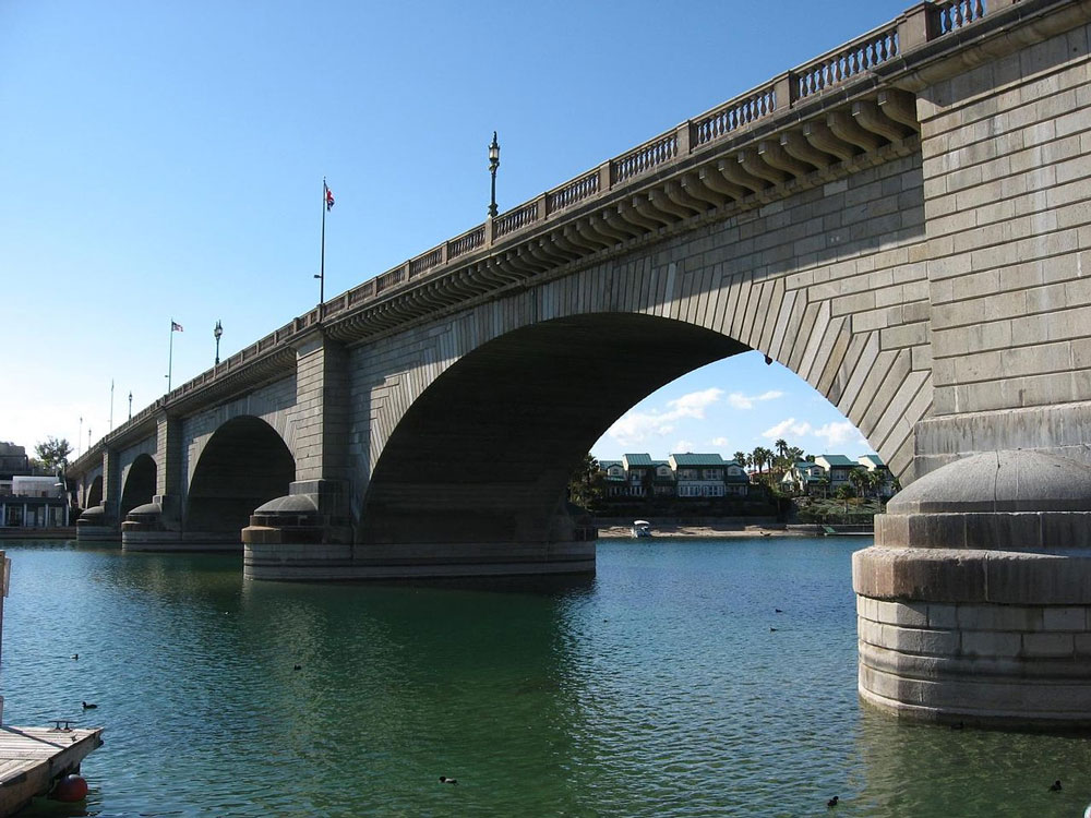The famed London Bridge now spans Lake Havasu, but is just one among many attractions of the lake.