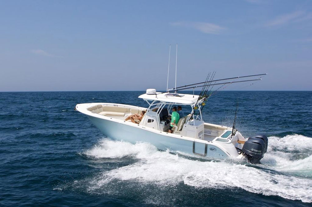 Inside the Sea Fox 328 is packed to the gills with extraordinary fishing features and a compliment of comfort items that make it downright luxurious.