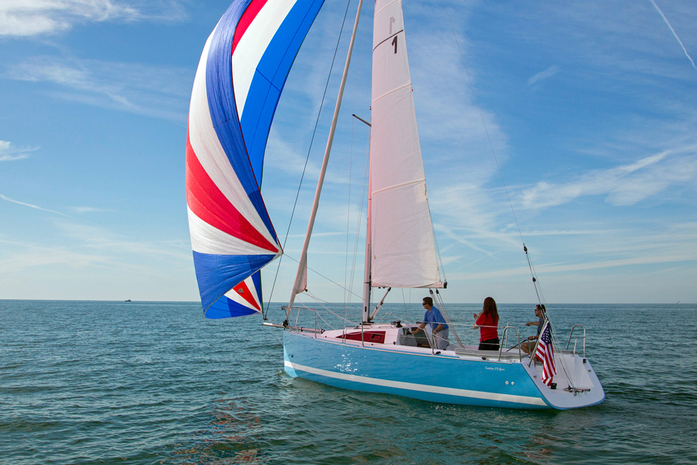 If you’re looking for value and performance in an easy-to-manage sailboat, look to the trusted Catalina Yachts brand.