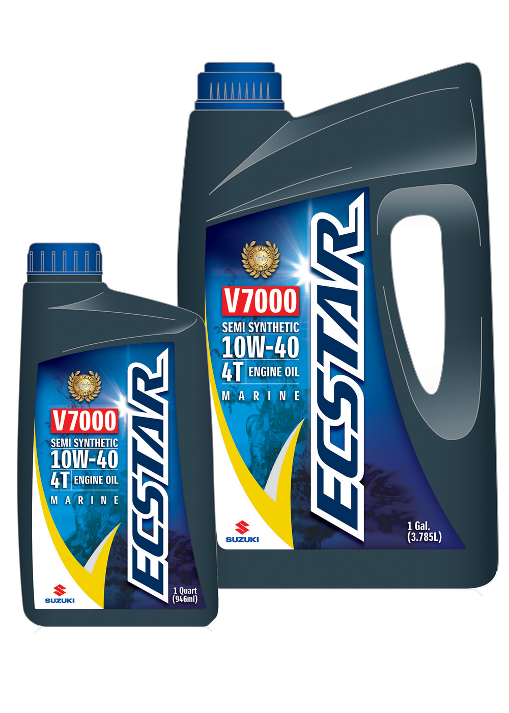 All ECSTAR Oil and Chemical products will be available exclusively through authorized Suzuki dealers.