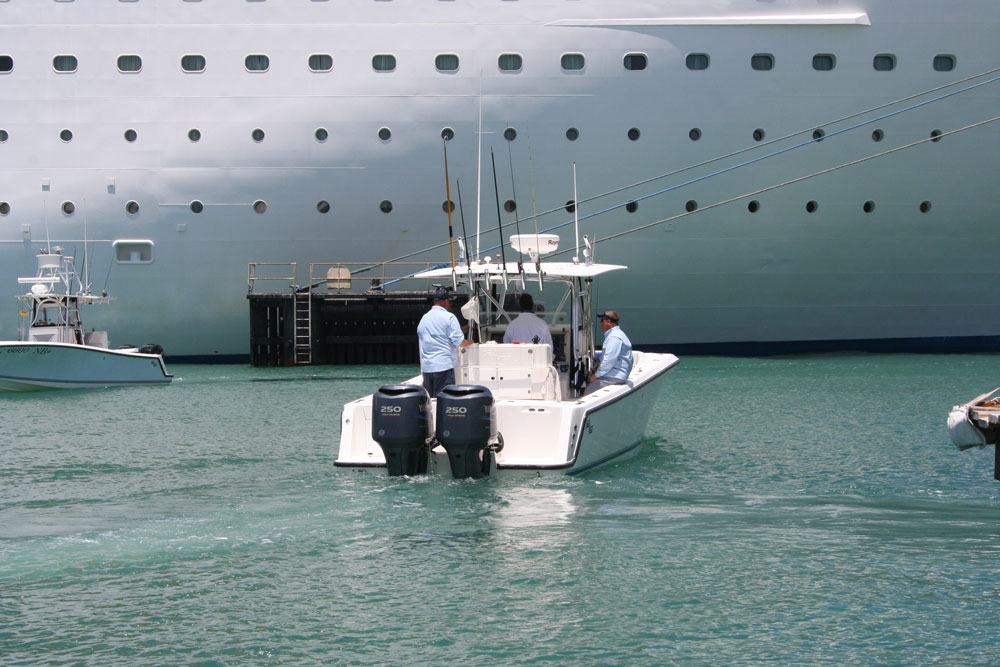 You may have to dodge a cruise ship or two, but once you clear the harbor at Key West, you’re in store for world-class offshore fishing.