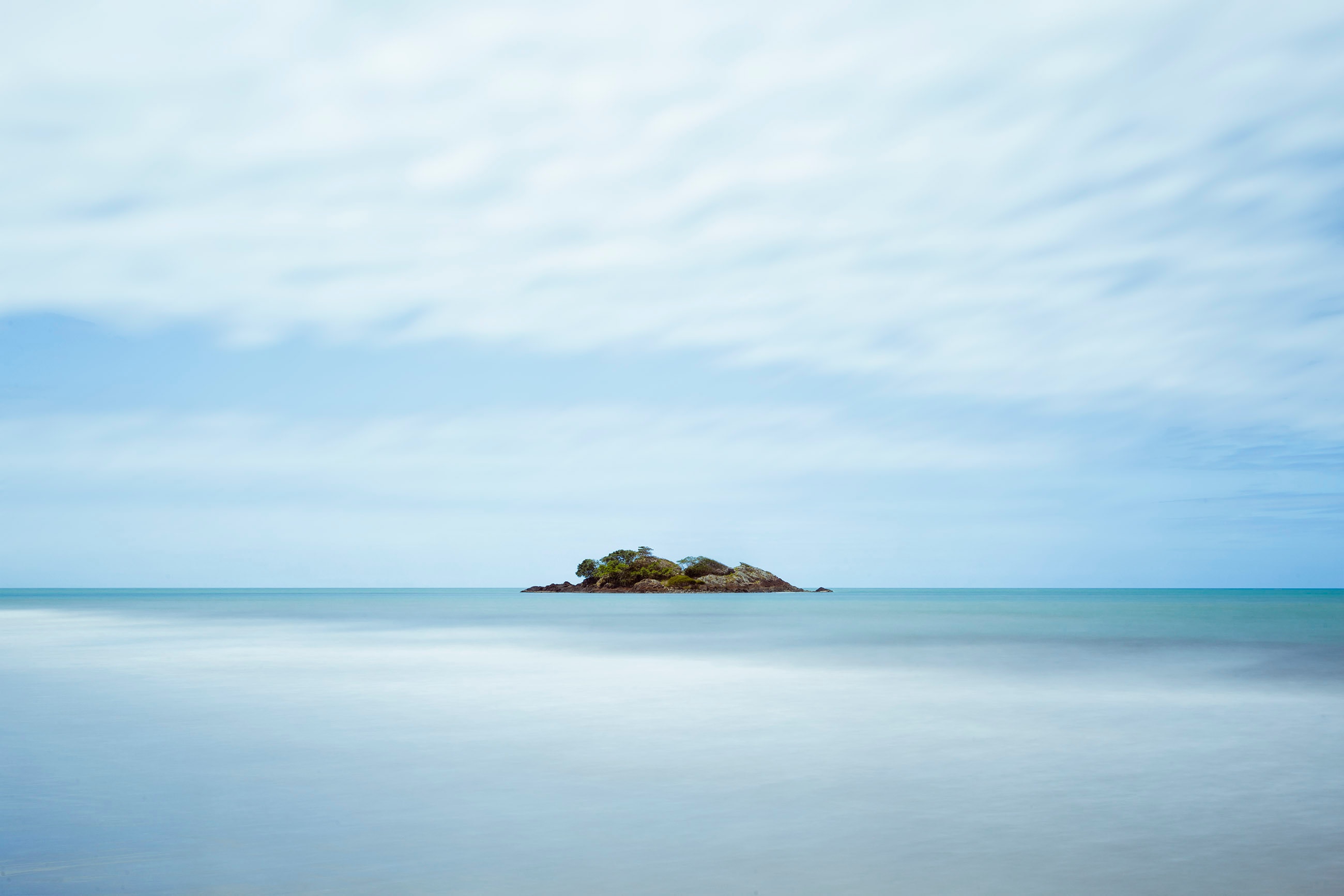 deserted island
