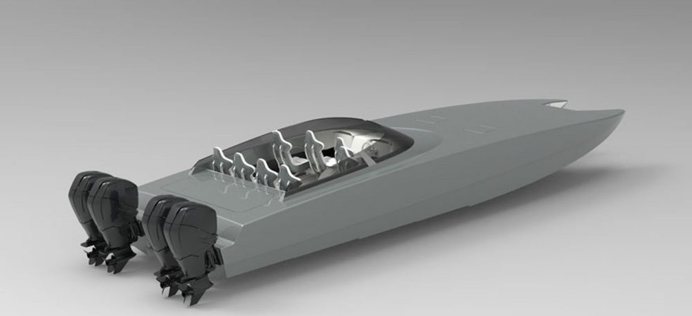 Skater Adapting Large Catamarans For Outboard Power Boats Com