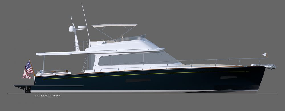 Hylas Yachts Dips Another Toe into the Powerboat Market with the M58 ...