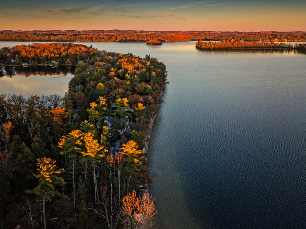 autumn boating