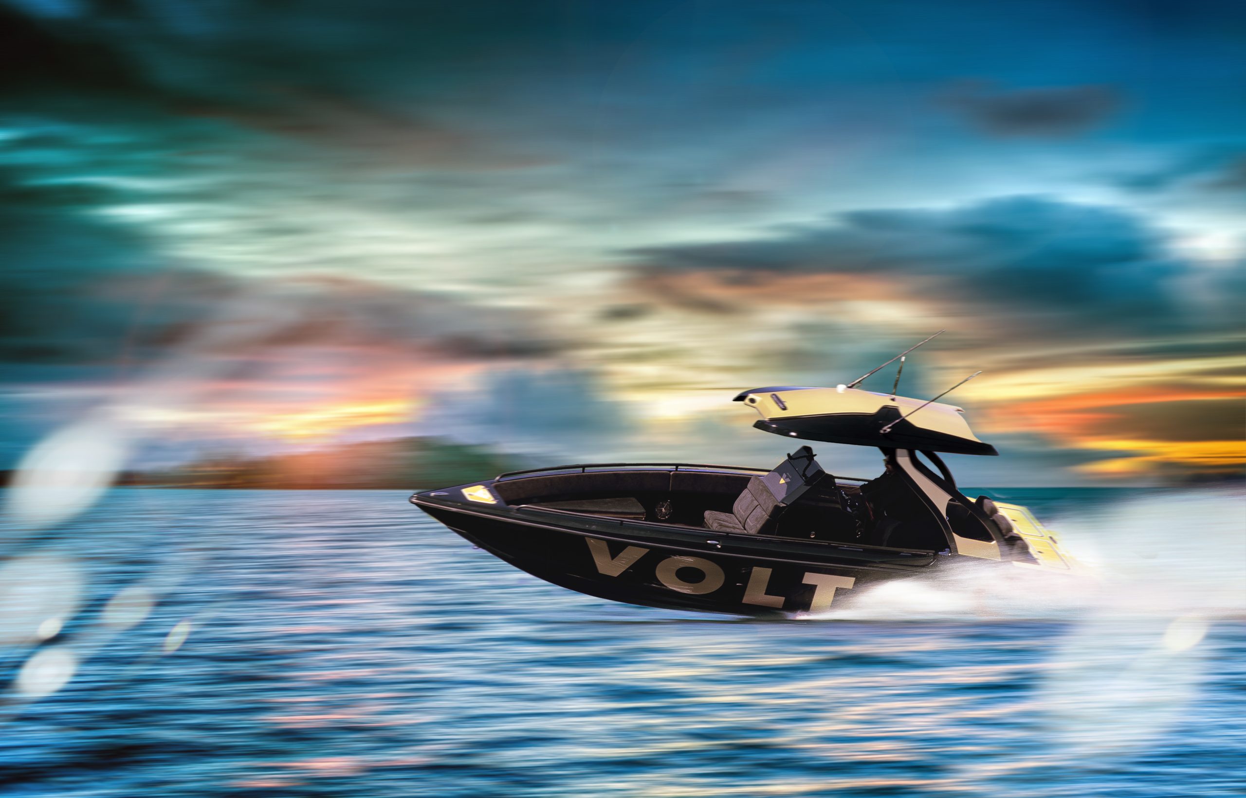 VOLTARI Sets World Record For 1st Fully Electric Performance Boat To Cross Gulf Stream
