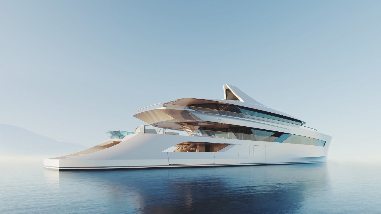 Feadship Introduces Diamond-Inspired Superyacht Design Concept C
